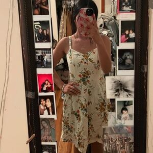Floral Spaghetti Strap Dress